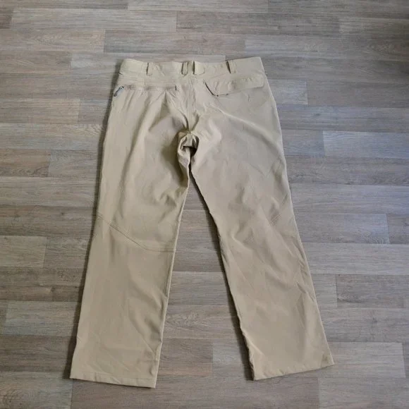 NWT Eddie Bauer Men's Field Guide Saddle Tan Pant Size 38 x 32